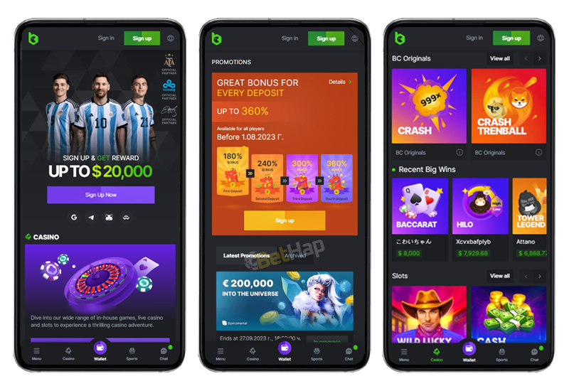 استعراض شامل لمنصة BC.Game